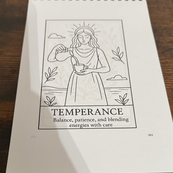 Tarot Training (Major Arcana) Coloring Book - Picture 5 of 5